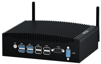 HYSTOU Mini PC Windows 10 Pro, I5-7300U 32GB DDR4 256GB M.2 SSD 1TB HDD Fanless Industrail PC, Double Display Dual Gigabit LAN Desktop PC, Vesa/Wall Mount, Support Linux/Ubuntu/Centos Mini Computer