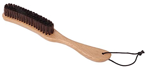 Wooden Handle Clothing Care Brush, Clothes Brush Antistatic Sweater Lint Hair Removal Wooden Handle Garment Brush Comb