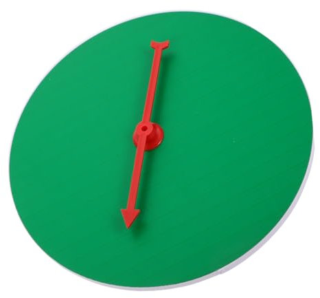 TOYANDONA 2st Drehscheibe Kleines Rad Hängender -drehteller Schicksalsrad Kleines Preisrad Selber Machen Plastik Kind Spiel Requisiten Schreibtisch