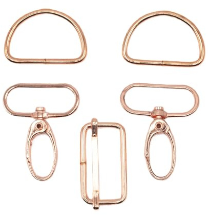 Die Stofftante Taschen-Zubehör-Set | für 30 mm breite Gurtbänder | 5 Farben