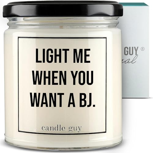 candle guy Duftkerze im Glas [Brennzeit 70h] - Duft-Kerze handgemacht mit Spruch | Freches Geschenk für Frauen, Freundin, Geburtstag | 100% Sojawachs, schöne natürliche Düfte mit ätherischem Öl