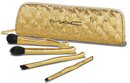 MAC Golden Touch Mini Brush Kit, 5 Piece Set