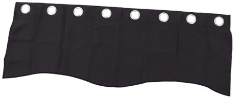 GETAJGHSD Kurze Verdunkelungsvorhänge Mit Volants Für Fenster Lichtdichter Kurzvorhang Indoor Blackout Zur Dekoration Von Küche Wohnzimmer Schlafzimmer