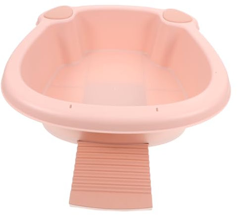 KOMBIUDA Waschbrett Für Badewanne Haushaltsreinigungsmittel Waschbecken Für Kleidung Aus Kunststoff Fußbadewanne Geschirrwanne Für Küche