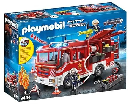 Merchandising Playmobil: 9464 - Vigili Del Fuoco - Autopompa Dei Vigili Del Fuoco