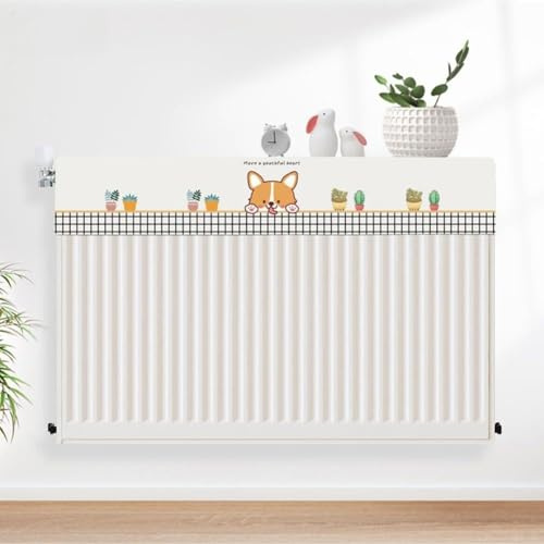 Kompatibel mit 60/100/140/160/200 cm Heizungen, 10 cm Breite, einfach zu installieren mit doppelseitigem Klebeband, atmungsaktives Gewebe für Innenheizgeräte