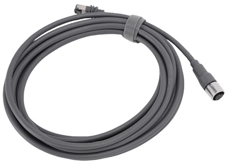 Hyuduo Cable de Antena Parabólica de 82 Pies Cable de Alimentación Gen 3 de Rendimiento con Clasificación de Impermeabilidad IP68 para Conexión Estable en el Hogar y la Oficina Plug
