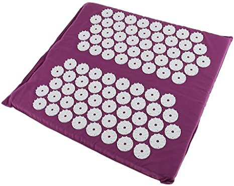 Fxzqgnh Tappetino per Agopuntura E Massaggio Cinese Ai Piedi, Viola1