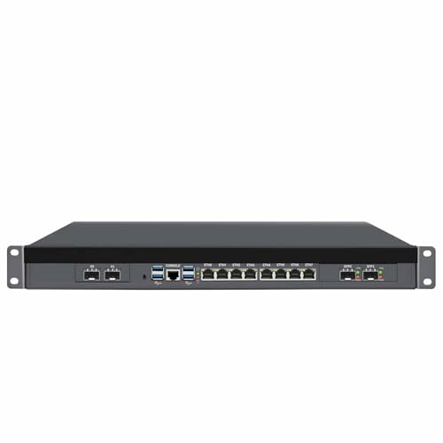 PcZinophyte 1U Rackmount Firewall Mini-PC Xeon E5-2699V4 2695V4 C612 X99 4*/2 * 10G SFP 8 * 2.5G LAN 2*NVMe 2*SATA NAS Server Host