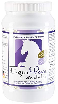 EquiMove dental (1,5 kg Vitalpilze und Propolis als Pellets), Ergänzungsfutter für Pferde zur Optimierung der Maulhöhlengesundheit.
