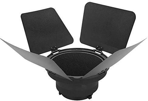 Luz de fotografía VBESTLIFE, Foco de Lente Fresnel Ajustable para luz de Flash de Estudio para Bowens Mount Studio Foco de fotografía de 7 pupara LGadas Luz de Enfoque de Trama de 16,8 cm