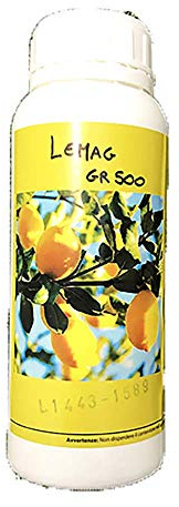 Vialca CONCIME per Limoni 500Gr - LEMAG CONCIME Organo Minerale Liquido Ideale per AGRUMI, Limoni, ARANCI, MANDARINI