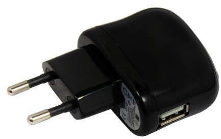 P4A Black Fox B8mFox Adattatore di Ricarica USB per Presa di Corrente, 2100mA, Carica Veloce,