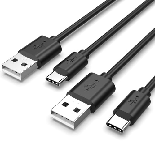 Superer 2Stück 3,0M USB C Ladekabel Passend für PS5 Controller Kabel für PC | Passend für PS 5 DualSense, PS5-Slim, PS5-Pro, Xbox Series X/S, Switch — Genieße dein Spielerlebnis voll und ganz