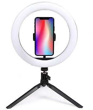 Livoo - Ring Light avec trépied TEA261