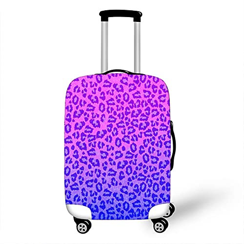 Surwin 3D Reise Kofferschutzhülle Waschbare Reisetasche Kofferbezug Elastisch Kofferhülle Gepäck Cover Reisekoffer Hülle Schutz Bezug Schutzhülle (Gradient,M (22-24 Zoll))