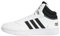 adidas Herren Hoops 3.0 Mid Lifestyle Basketball Classic Vintage Shoes Schuhe, Core Black/Core Black/Cloud White, 36 2/3 EU