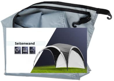 ROODZ Seitenteil Pavillon 3x3, Zubehör, Seitenwand, Wasserdicht, UV-Schutz 50+, Bestellen Sie jetzt!