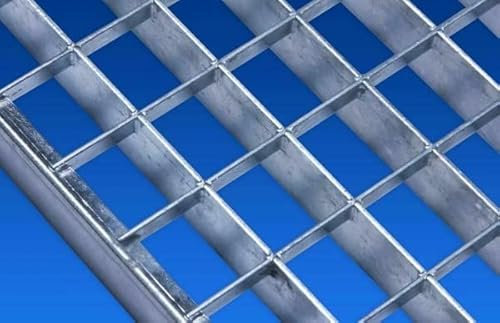 Industrie Gitterrost 300x1000mm verzinkt Maschenweite 30x30mm Bauhöhe 30mm ohne Zarge