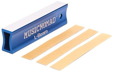 MusicNomad Fret Leveler - Leveling (L-Beam) 7 (18cm) for Guitar, Ukulele, Mandolin (MN810)