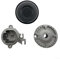 Tappo universale per bruciatore a corona, in metallo, per forno a gas, 55 mm, 75 mm, 100 mm (concavo 75)