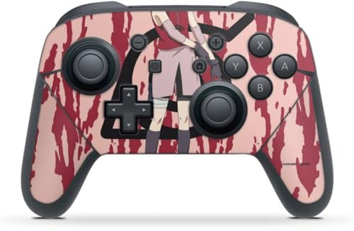 DeinDesign Skin kompatibel mit Nintendo Switch Pro Controller Folie Sticker Naruto Shippuden Offizielles Lizenzprodukt Sakura