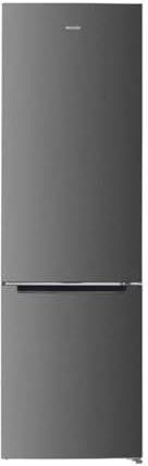 Wonder Frigorífico Combi Inox, 2 Puertas WC185602ENFX, Capacidad 206,9 Litros, No Frost, Multi Air Flow, Bajo Nivel Sonoro, Puerta Reversible, Clasificación Energética E