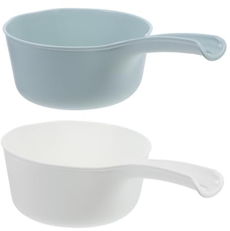 COLLBATH Mestolo Per Acqua Da Cucina in Plastica Mestolo Per Vasca Da Bagno Capacità Per Casa E Giardino