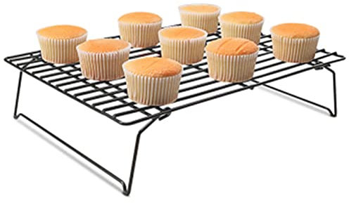 Bandeja para Enfriar Pasteles, Rejilla Plegable para Enfriar Pasteles y Pan, Rejilla de Secado de Red para Enfriar, Rejilla para Hornear