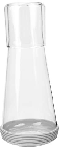 VALICLUD Caraffa in Vetro Per Fredda Caraffa Da Trasparente Per Uso Per Camera Da Accessorio