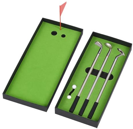 Juguetes de Golf, Gadgets geniales para Hombres, Juguete de Escritorio Portátil de la Novedad Divertida, Juegos de Oficina para el Aniversario de San Valentín Trabajo en el Hogar