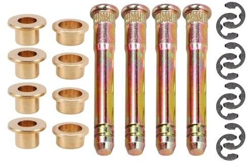 MAGICLULU Kit di Riparazione Cerniere per Porte Auto Boccole in Ferro, Installazione Facile e Affidabile, Set Completo per Sostituzione Accessori Interni Macchina