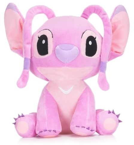 Engel Plüsch sitzend rosa Stich Engel 25,4 cm Alien Plüschtier