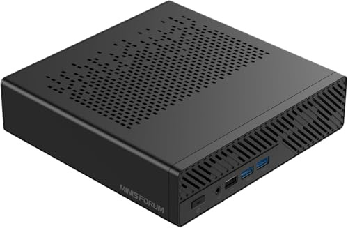 MINIS FORUM Mini Workstation MS-A1 Mini PC AMD Ryzen 9 9950X (Zen 5, 16C/32T, Jusqu’à 5,7 GHz), OCuLink, 64 Go DDR5 RAM, SSD 2 to, Double 2,5G RJ45, 4× Ports M.2 PCIe, HDMI/DP/Type-C Mini Ordinateur