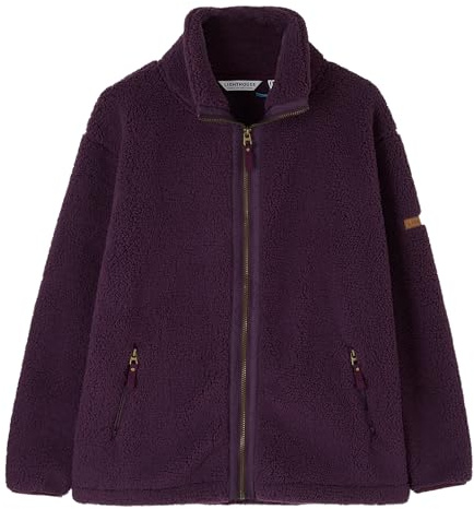 LightHouse Women's Cobh Fleece Jacket - Warm Full Zip - Funnel Neck - Straight Fit - Two Front Pockets - Cosy Outdoor Layer