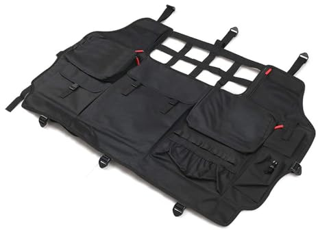 Montesy Borsa portaoggetti per bagagliaio con design a installazione rapida, multiuso, per interni del veicolo per una maggiore organizzazione e organizzazione del sedile posteriore dell'auto