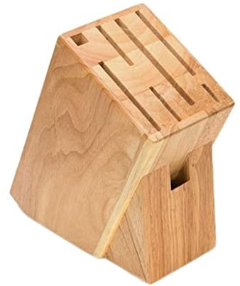 Ceppo Coltelli Porta Coltelli 1PC Funzionale Universale Faggio Coltello Cremagliera Blocco Dell'organizzatore Di Immagazzinaggio Coltello Supporto Del Basamento Per La Cucina Portacoltelli Ceppo Porta