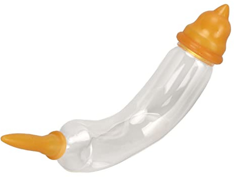 Botella de Alimentación de Leche para Mascotas, Diseño de Cambiable de Vidrio, Alimentador de Leche para Mascotas Recién Nacido para Gatito, Cachorro, Hámster, Botella de Alimentación de Leche