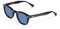 XLAB 8004 Gafas de sol estilo moscot, unisex, 50mm, Negro/Azul