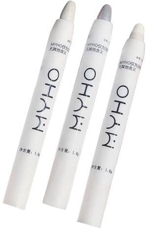 HSAJS 3 Stück Highlighter Stifte Set Matt Schimmer Augenbrauenstift Wasserfest Langanhaltend Augenmakeup Stift