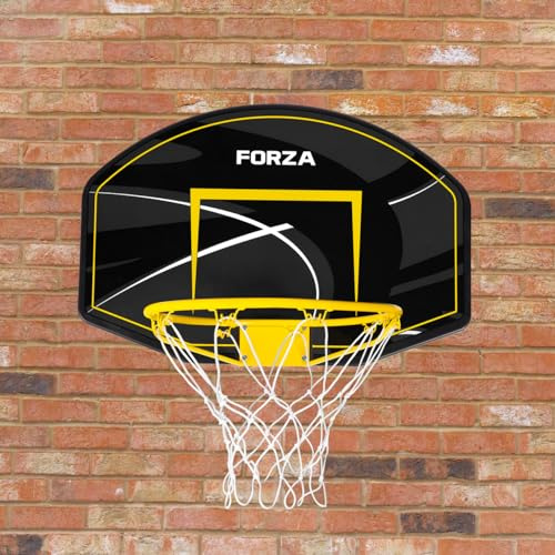 FORZA Basketball-Rückwand und Korb | 2X Größen – Mini & Standard | Üben Sie drinnen und draußen
