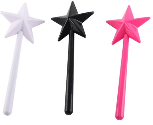HOHXFYP Varitas Mágicas para Azucarero, Salero y Pimentero, Juego de 3 Cajas de Condimentos con Varita Mágica, Dispensadores de Condimentos con Estrellas Caprichosas para Cenas