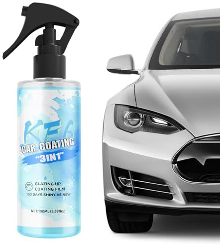 Spray sigillante per auto – Spray sigillante per auto – 100 ml liquido protettivo per vernice, cerchi, interni, fari e varie applicazioni esterne su auto, barca e