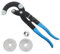 Pinze piegatubi con impugnatura comoda, perfette per piegare tubi in varie applicazioni (blu)