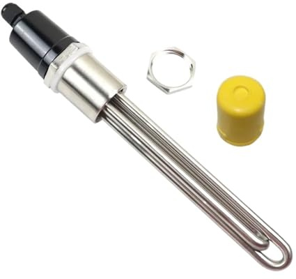 Heizelement, DN25 220 V Wasserheizelement SUS304 Tauchsieder 1BSP 32 Mm Gewinde Rohrwärmerohr 2,5 KW 3,5 KW 4,5 KW 5,5 KW(Heater thread nut,220V_5.5KW)