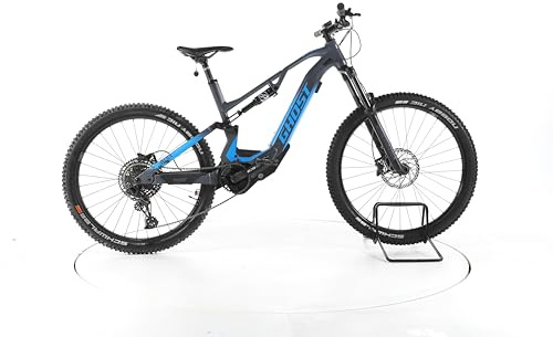 Ghost E Bike E-ASX160 Essential E-Bike Fully Damen Herren 28 Zoll Elektrofahrrad, Bosch 85 Nm 625 Wh, 12 Gänge, Federgabel Hydraulische Scheibenbremse 180-188 cm blau (Generalüberholt)