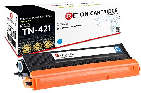 Toner | 40% höhere Druckleistung | kompatibel zu Brother TN-423 TN-421 für Brother DCP-L8410CDW, HL-L8260CDW, HL-L8360CDW, MFC-L8690CDW, MFC-L8900CDW (1x TN423C Cyan)
