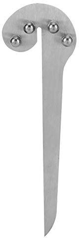 Center Gauge, Small Center Finder Gauge, Stainless Steel Multifunction 150mm Wookworking Marking Supplies for Angle Marking Metal Machining Wookworking Ruler