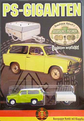 vielesguenstig-2013 DDR PKW Modell Sammlermodell Trabant Kombi mit Klappfix - Nr. 2/3 PS-Giganten Deutsches Pilsner