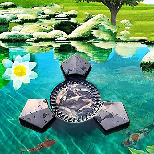 Floating Pond Skimmer, Pool Skimmer Robot, The Automatic Pool Cleaner, Skimmer & Clarifier - Suction Floating Skimmer For Fish Pond Swimming Pool Garden,YUYANAIAI